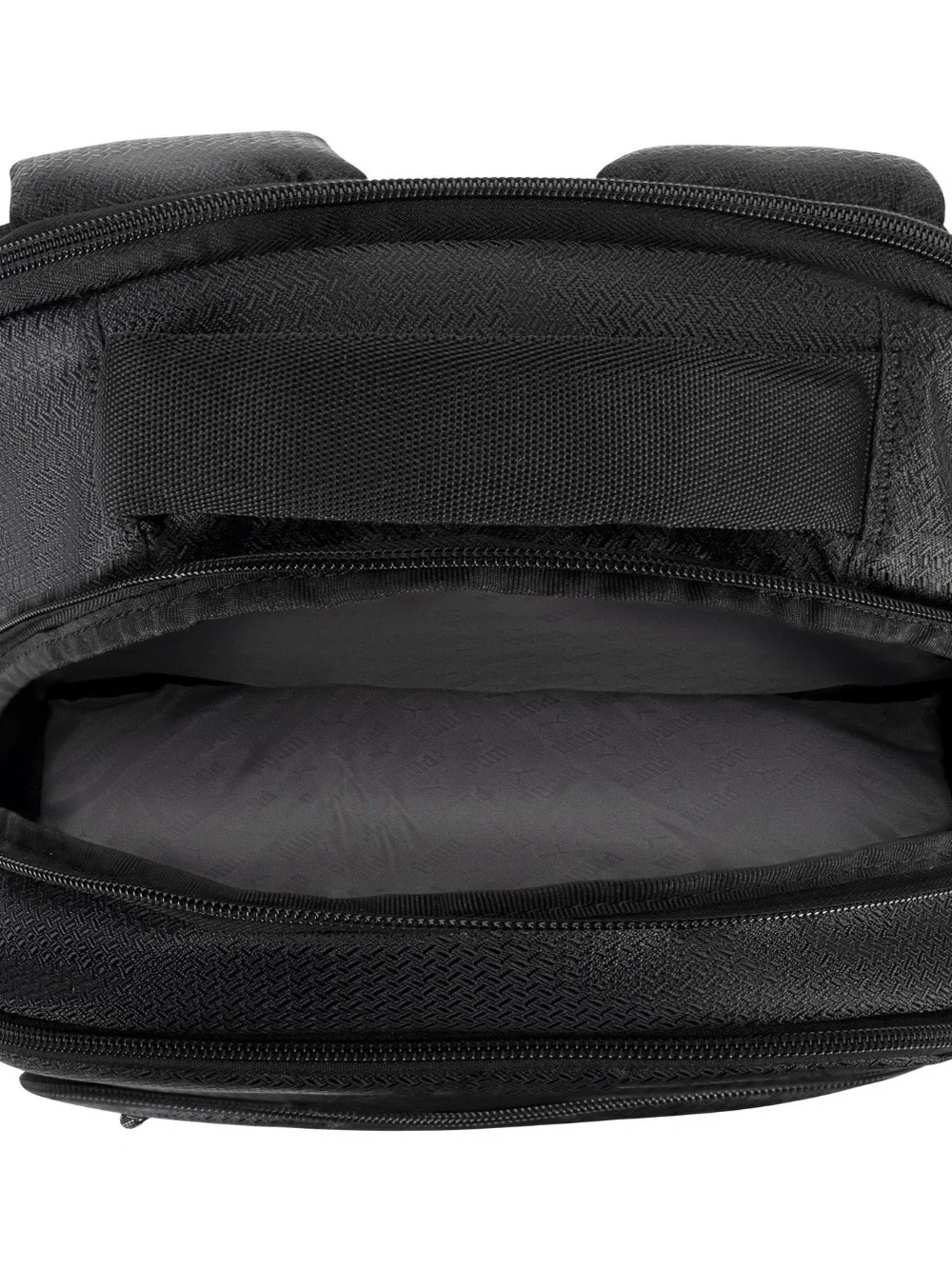 Puma Black Backpack with White Logo